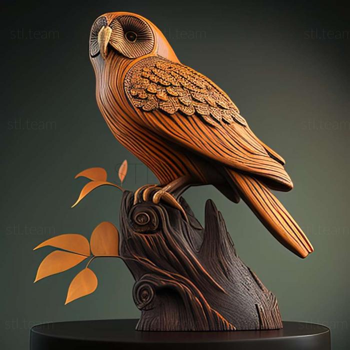 3D модель Glaucidium costaricanum (STL)